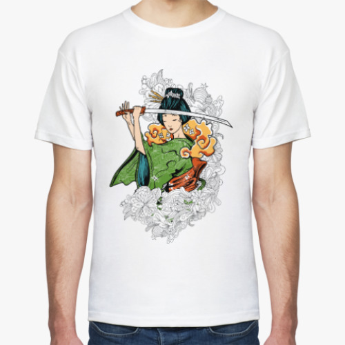 Футболка Гейша