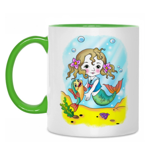 Кружка Русалочка