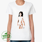 Женская футболка органик