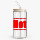 Банка с бамбуковой крышкой