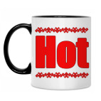 Кружка двухцветная