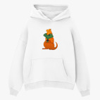 Толстовка худи оверсайз