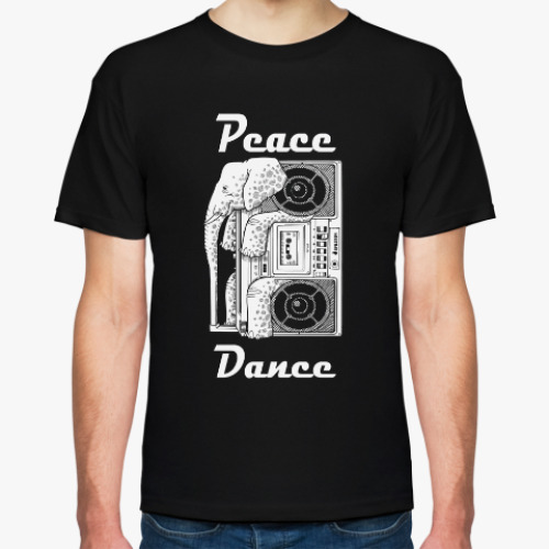 Футболка с принтом Peace dance