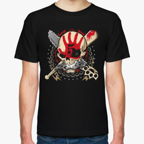 Футболка с принтом Five Finger Death Punch Got Your Six (Knucklehead)