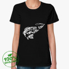 Женская футболка органик