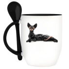 Кружка с ложкой