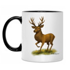 Кружка двухцветная