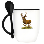 Кружка с ложкой