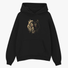 Толстовка худи оверсайз