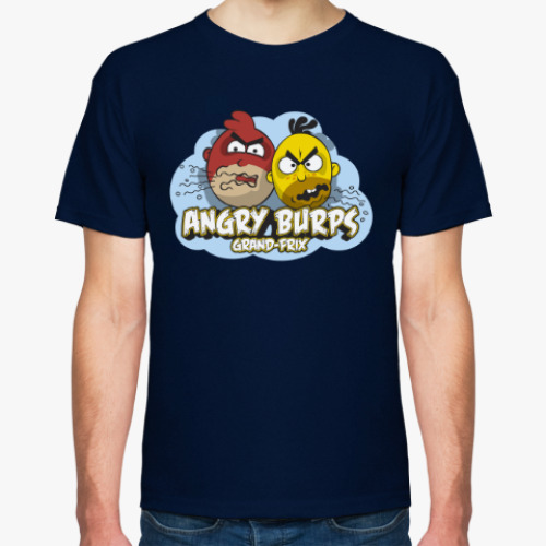 Футболка с принтом Гневные отрыжки