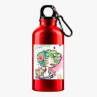 Металлическая бутылка 400 мл UV-DTF