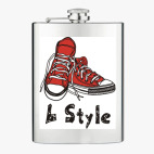 Фляжка стальная