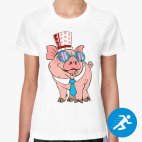 Женская спортивная футболка