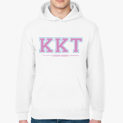 Толстовка худи с принтом Королевы крика  KKT