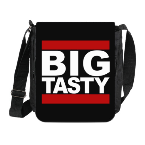 Сумка на плечо (мини-планшет) с принтом Big Tasty