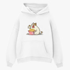 Толстовка худи оверсайз