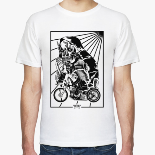 Футболка с принтом Дух поездки