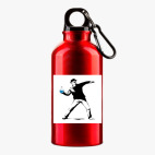 Металлическая бутылка 400 мл UV-DTF