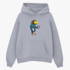 Толстовка худи оверсайз