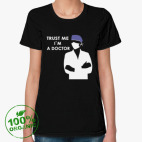 Женская футболка органик