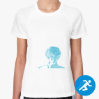 Женская спортивная футболка