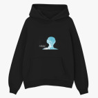 Толстовка худи оверсайз