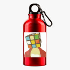 Металлическая бутылка 400 мл UV-DTF