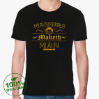 Мужская футболка органик