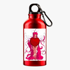 Металлическая бутылка 400 мл UV-DTF