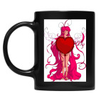 Кружка цветная UV-DTF