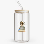 Банка с бамбуковой крышкой