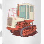 Ретро трактор Т70