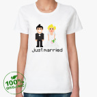 Женская футболка органик