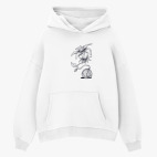 Толстовка худи оверсайз