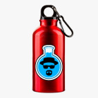 Металлическая бутылка 400 мл UV-DTF