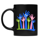 Кружка цветная UV-DTF