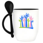 Кружка с ложкой