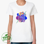 Женская футболка органик