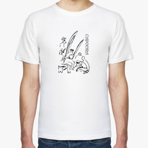 Футболка с принтом Капоэйра