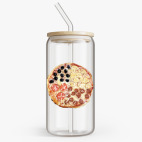 Банка с бамбуковой крышкой