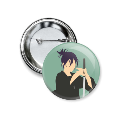 Значок 37мм с принтом Ято Noragami Бездомный Бог