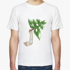 Рука в гипсе держит елку