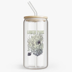 Банка с бамбуковой крышкой