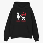 Толстовка худи оверсайз