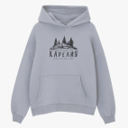 Толстовка худи оверсайз