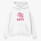 Толстовка худи оверсайз