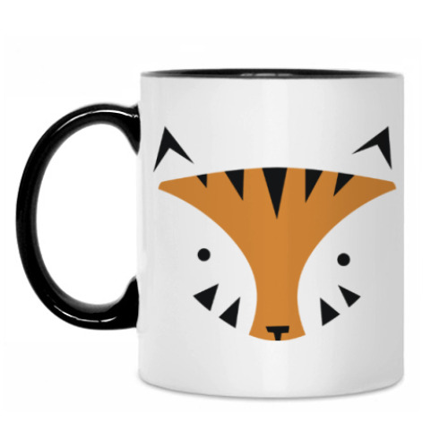 Кружка с принтом Лиса