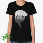 Женская футболка органик