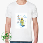 Мужская футболка органик