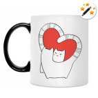 Кружка-хамелеон